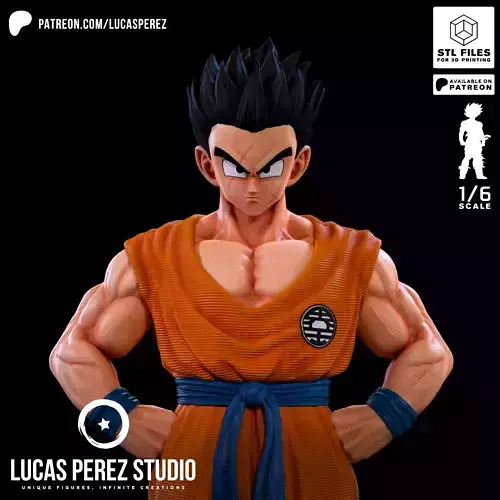 YAMCHA GUERRERO Z 3D print model