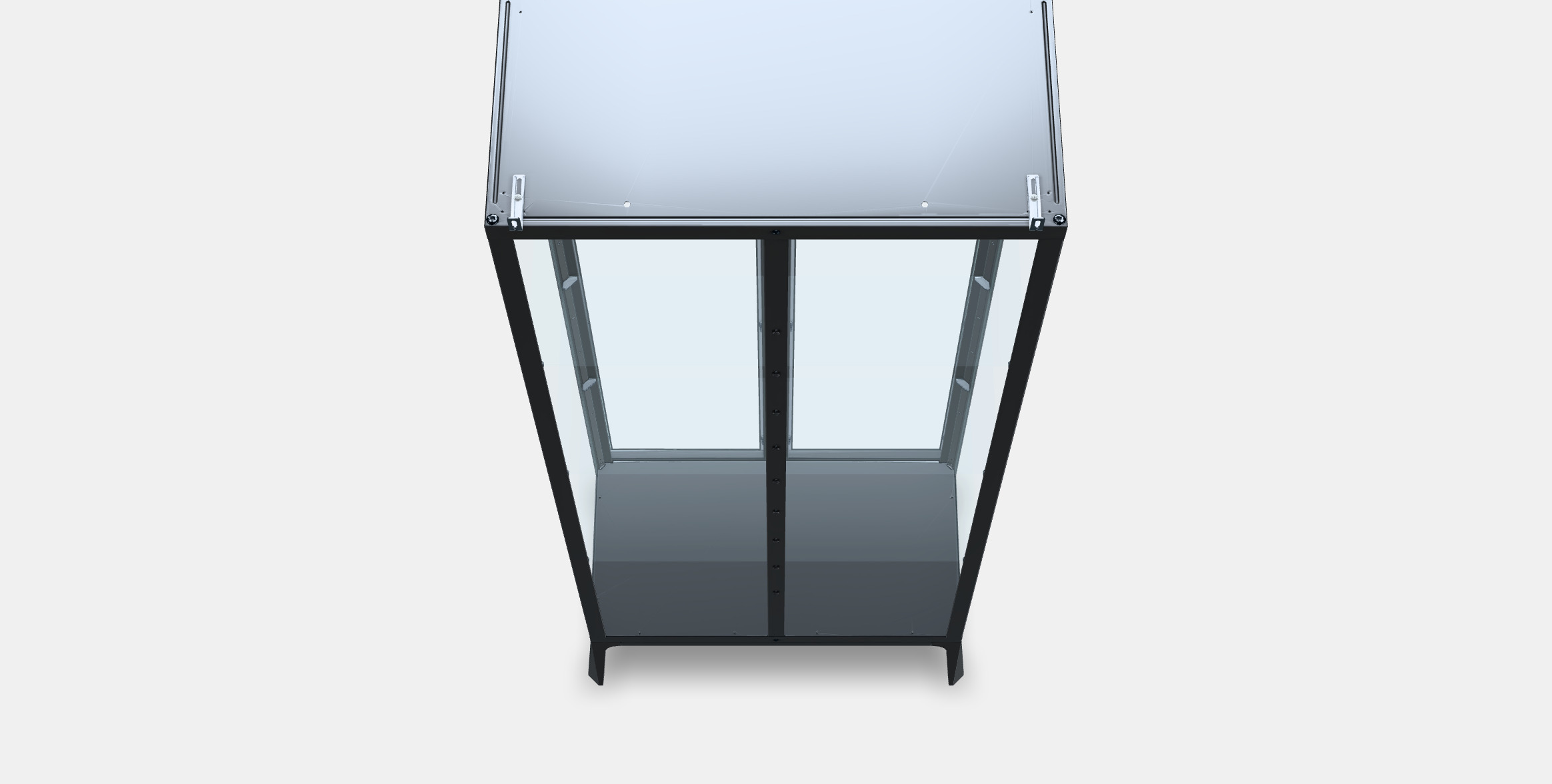 MILSBO Glass-door cabinet 3D model_4