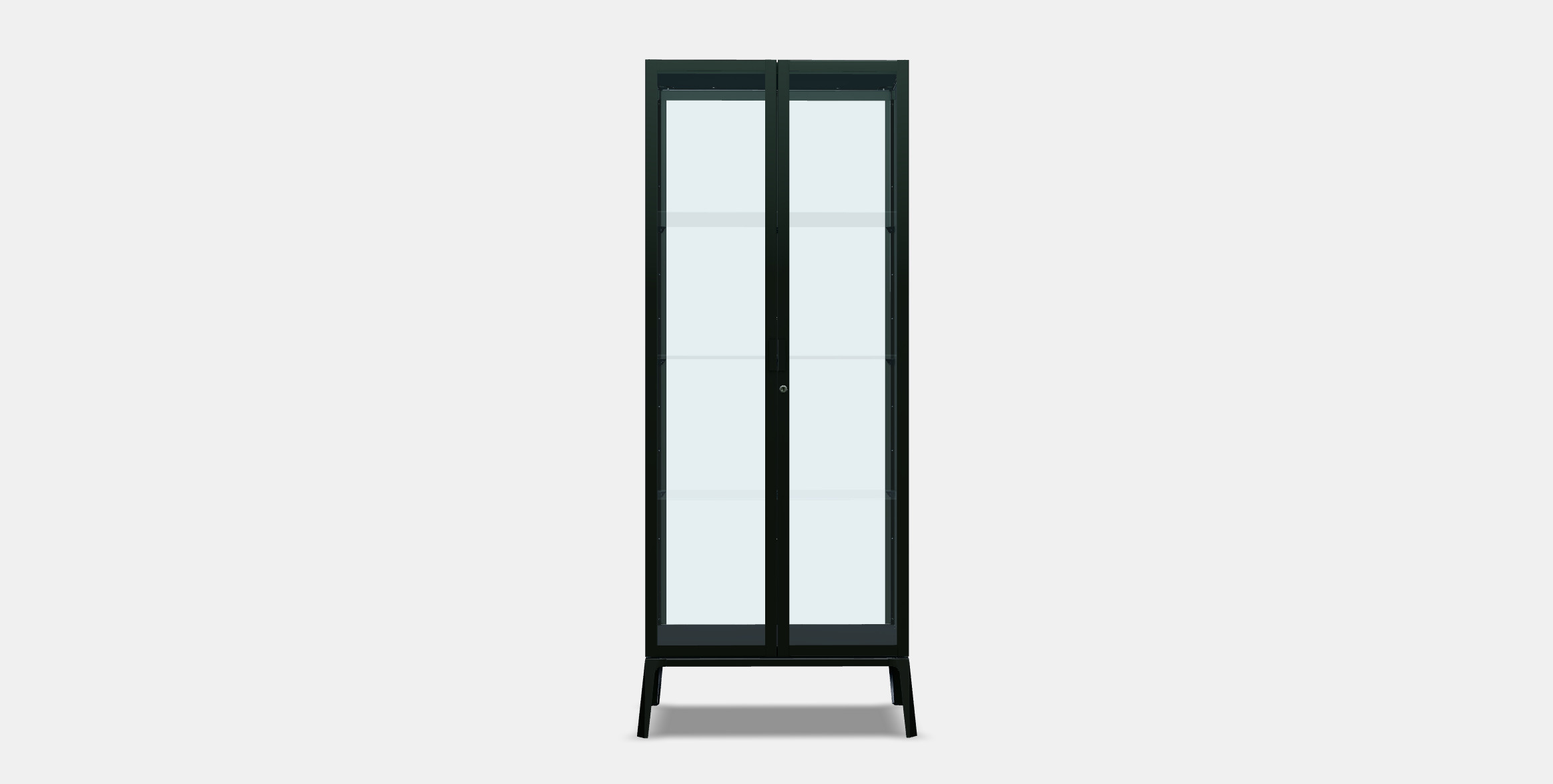 MILSBO Glass-door cabinet 3D model_10