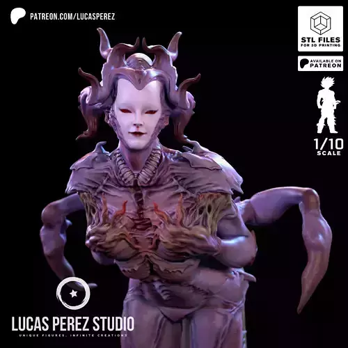 NYAKUMI DARK BEAUTY 3D print model
