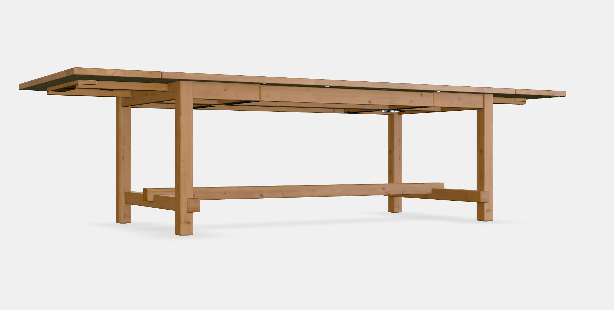 NORDVIKEN Extendable table 6 3D model_3