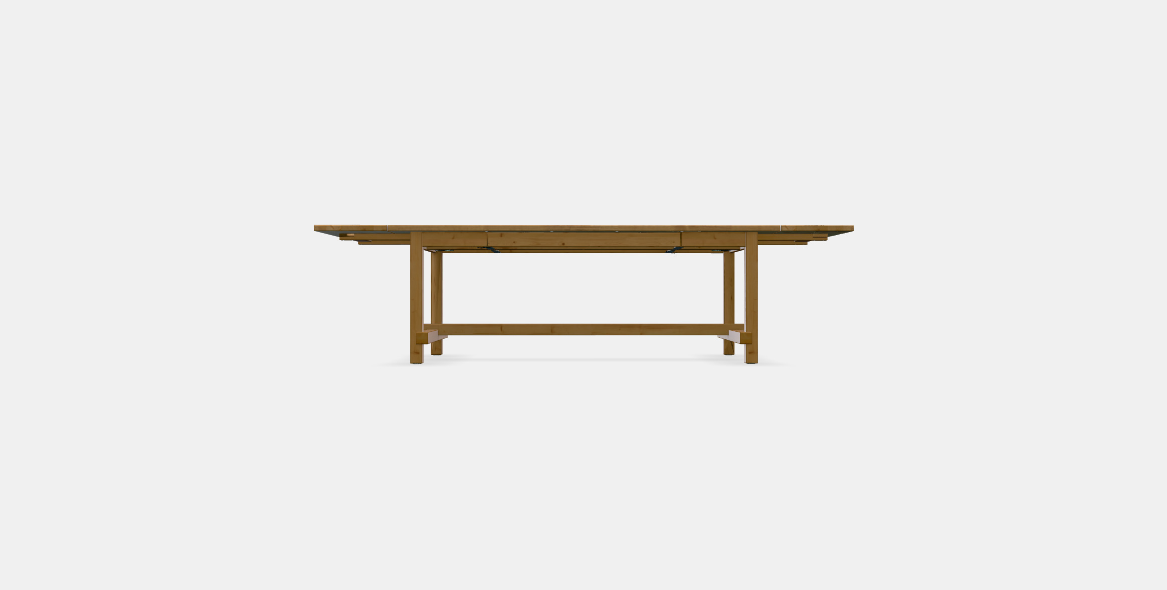 NORDVIKEN Extendable table 6 3D model_10