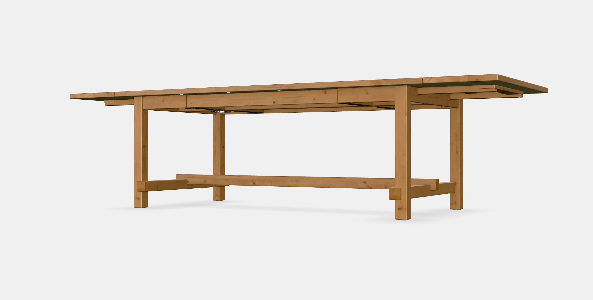 NORDVIKEN Extendable table 6 3D model_5