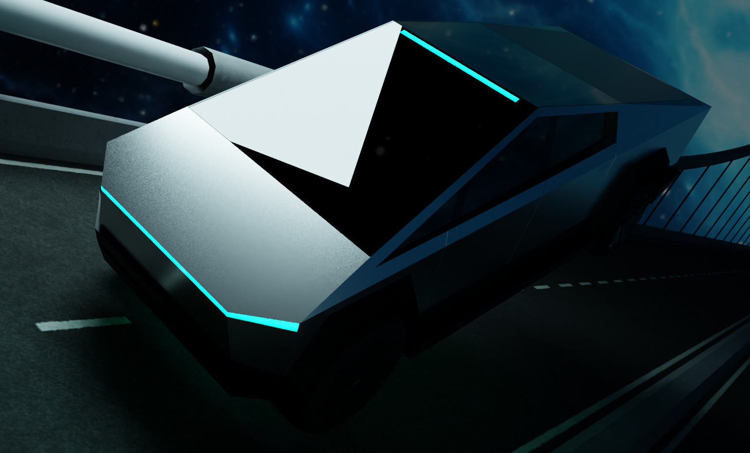 CyberTruck 3D model 3D model_6