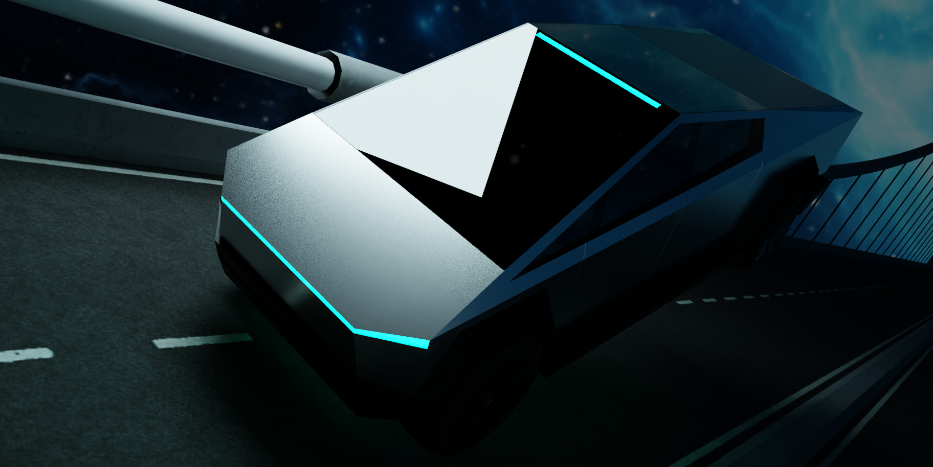 CyberTruck 3D model 3D model_5