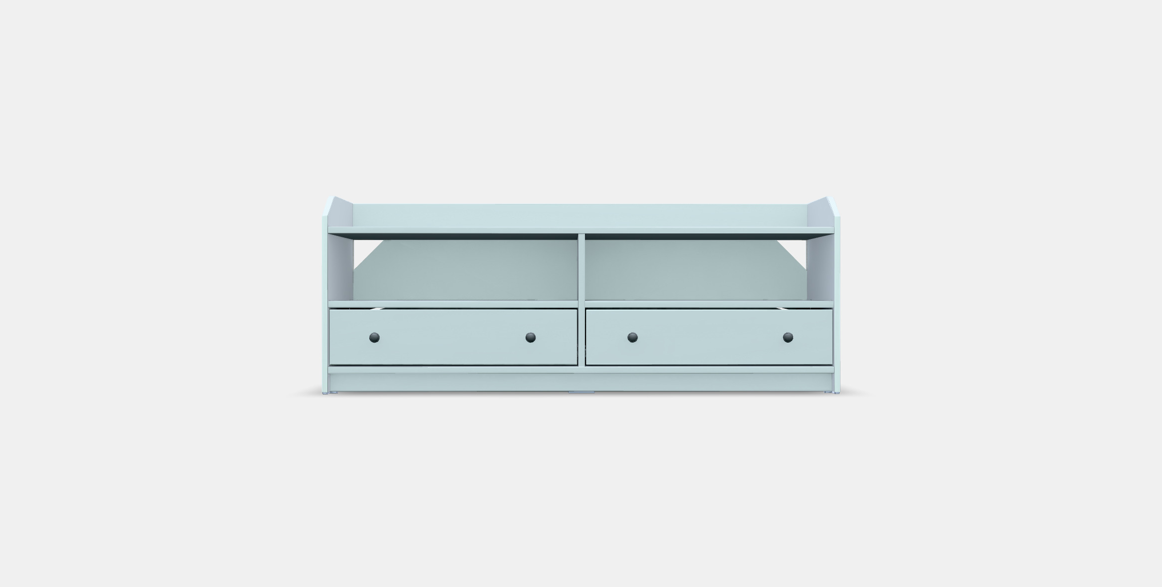 HAUGA TV bench Low-poly 3D model_12