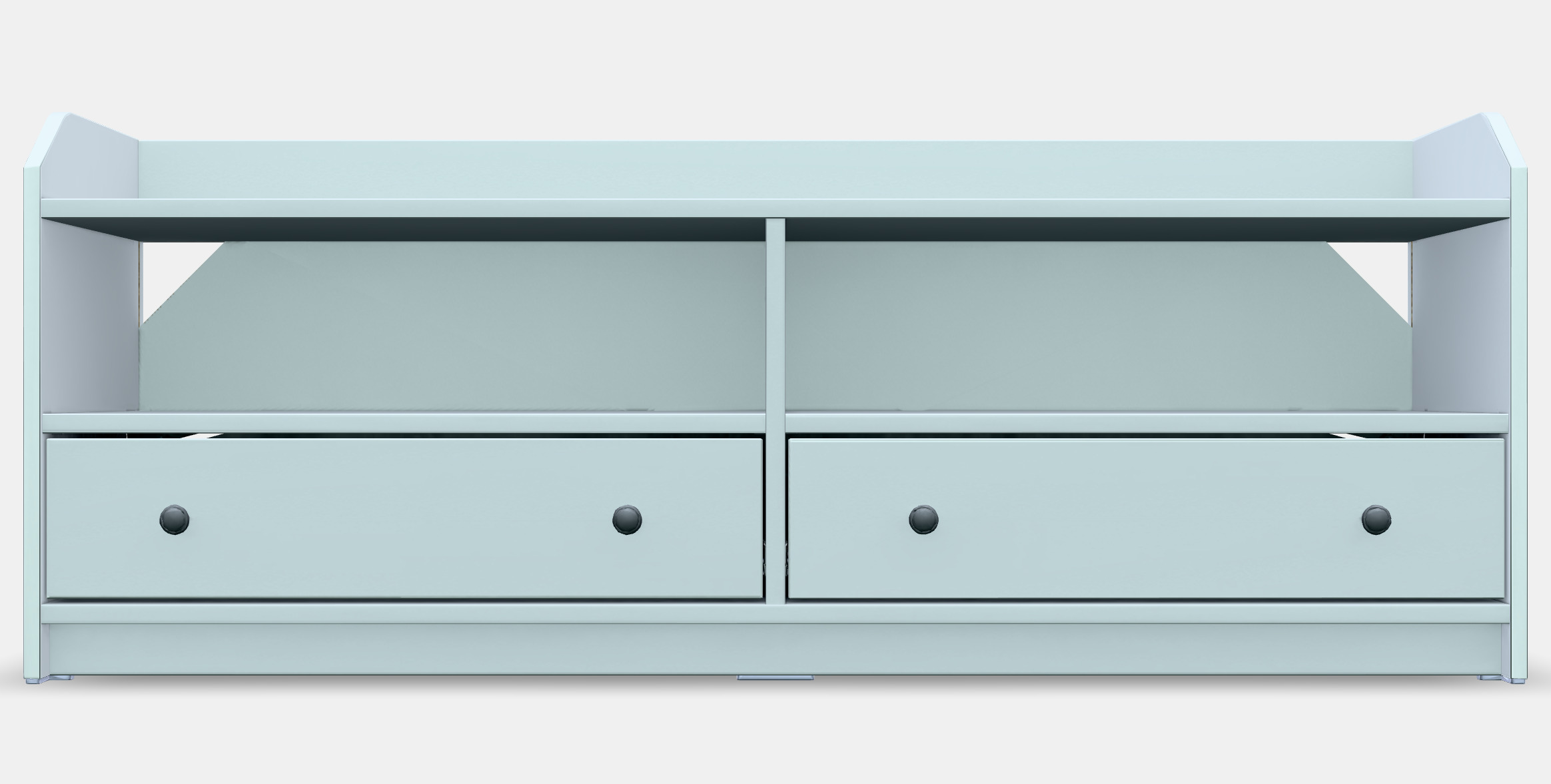 HAUGA TV bench Low-poly 3D model_10