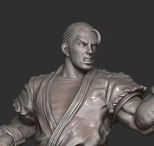 StreetFighterDanHibiki 3D print model_0