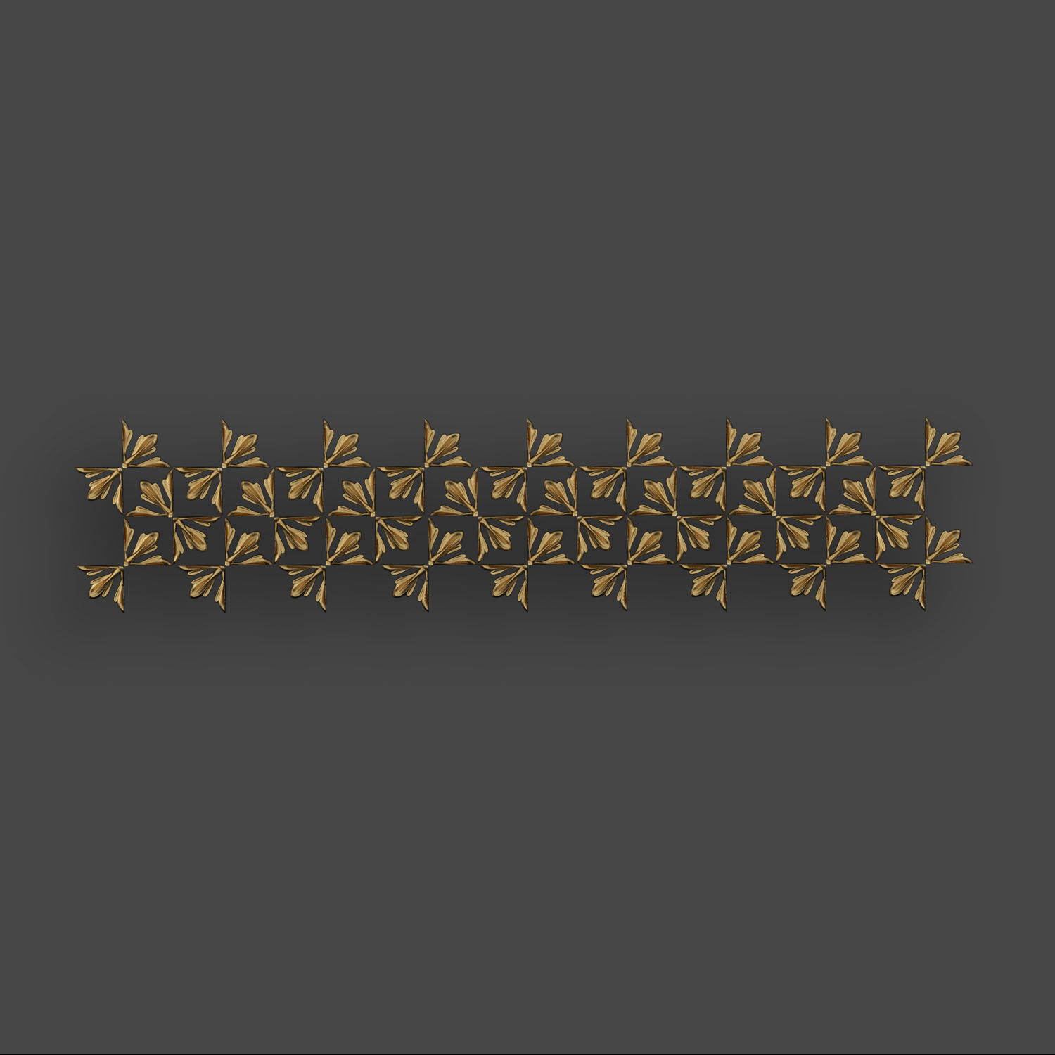 5 Borders Ornamental Pack 7 3D model_3