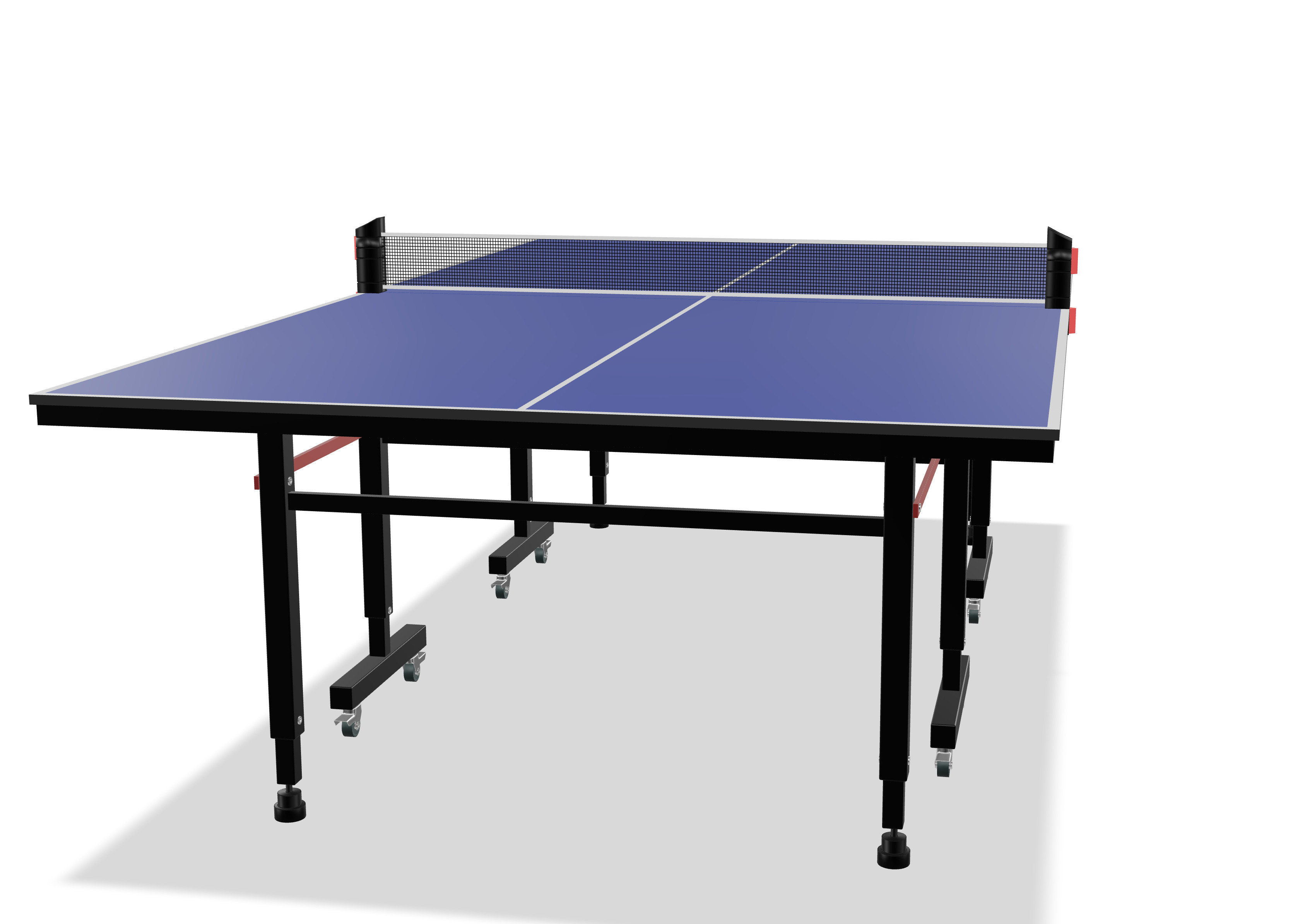 Ping Pong Table  Low-poly 3D model_2