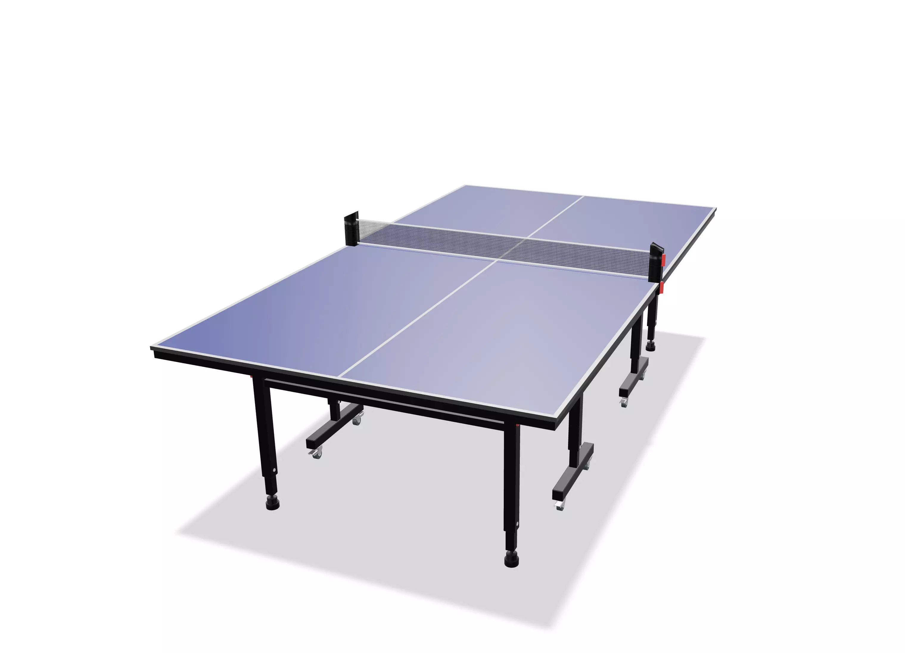 Ping Pong Table  Low-poly 3D model_0