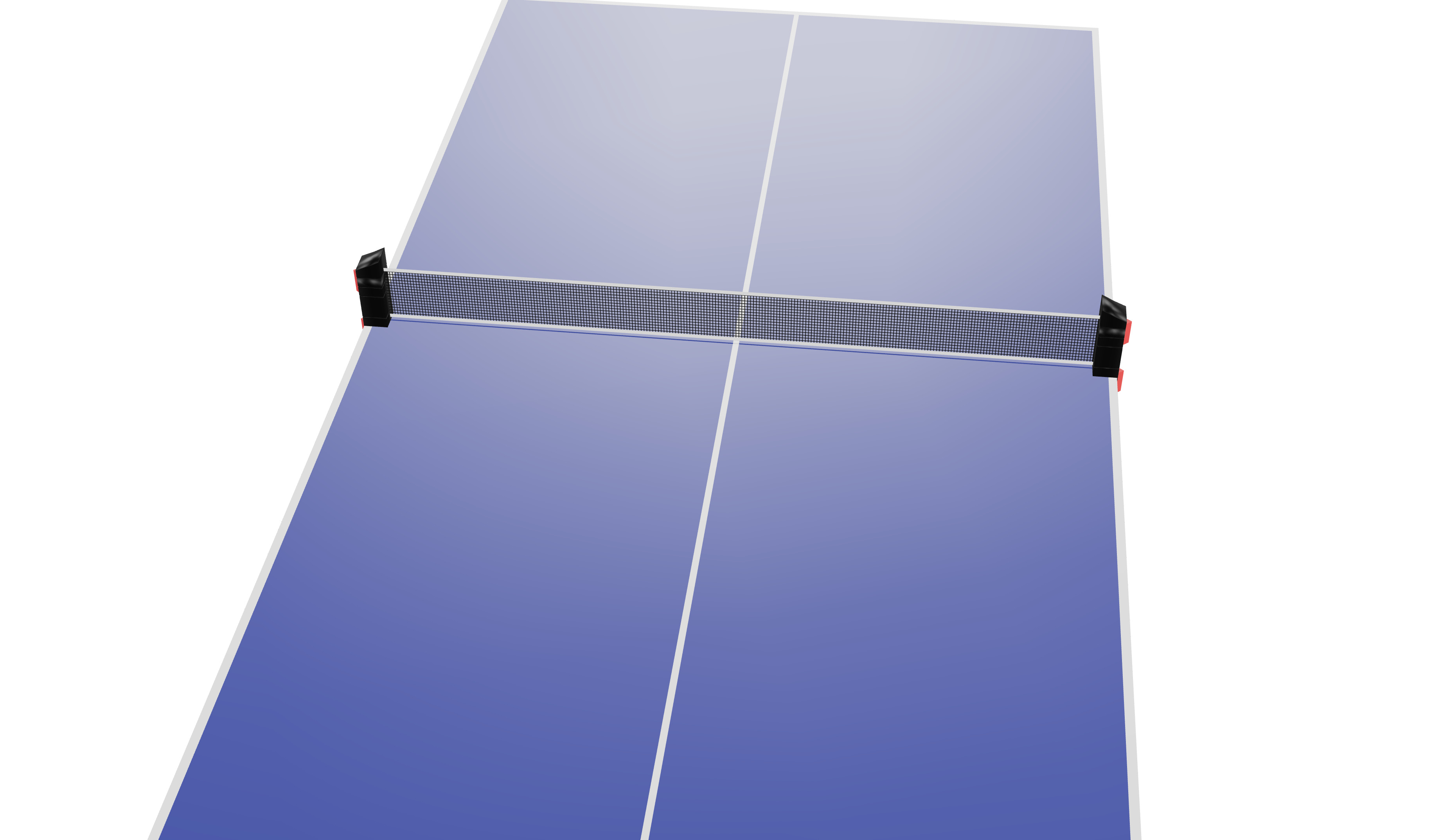 Ping Pong Table  Low-poly 3D model_3