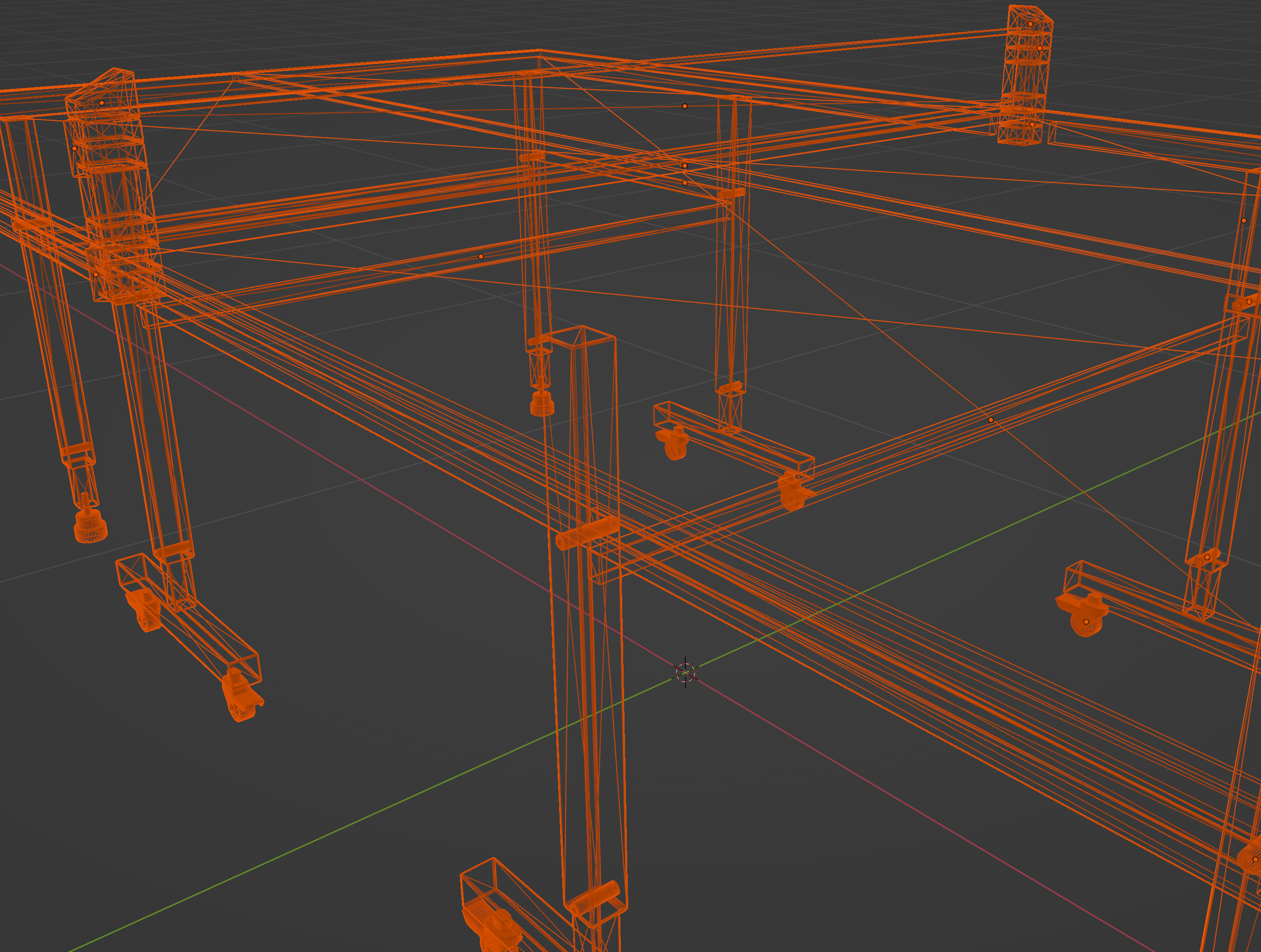 Ping Pong Table  Low-poly 3D model_9