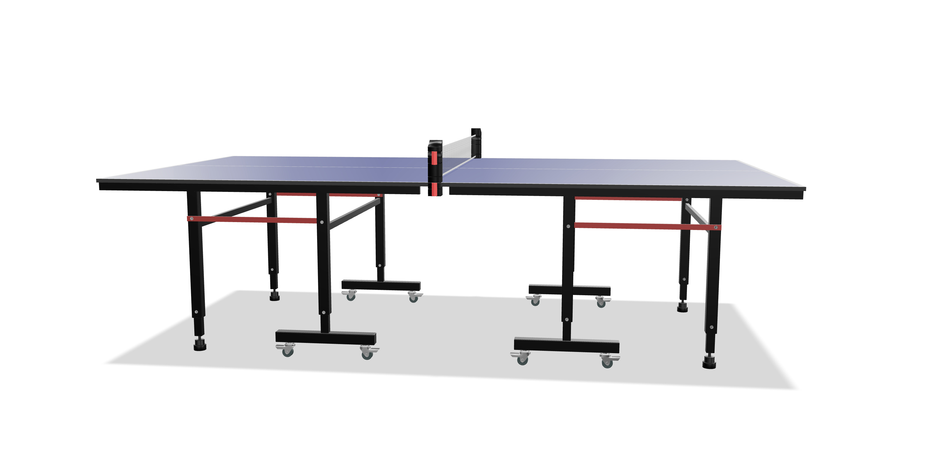 Ping Pong Table  Low-poly 3D model_1