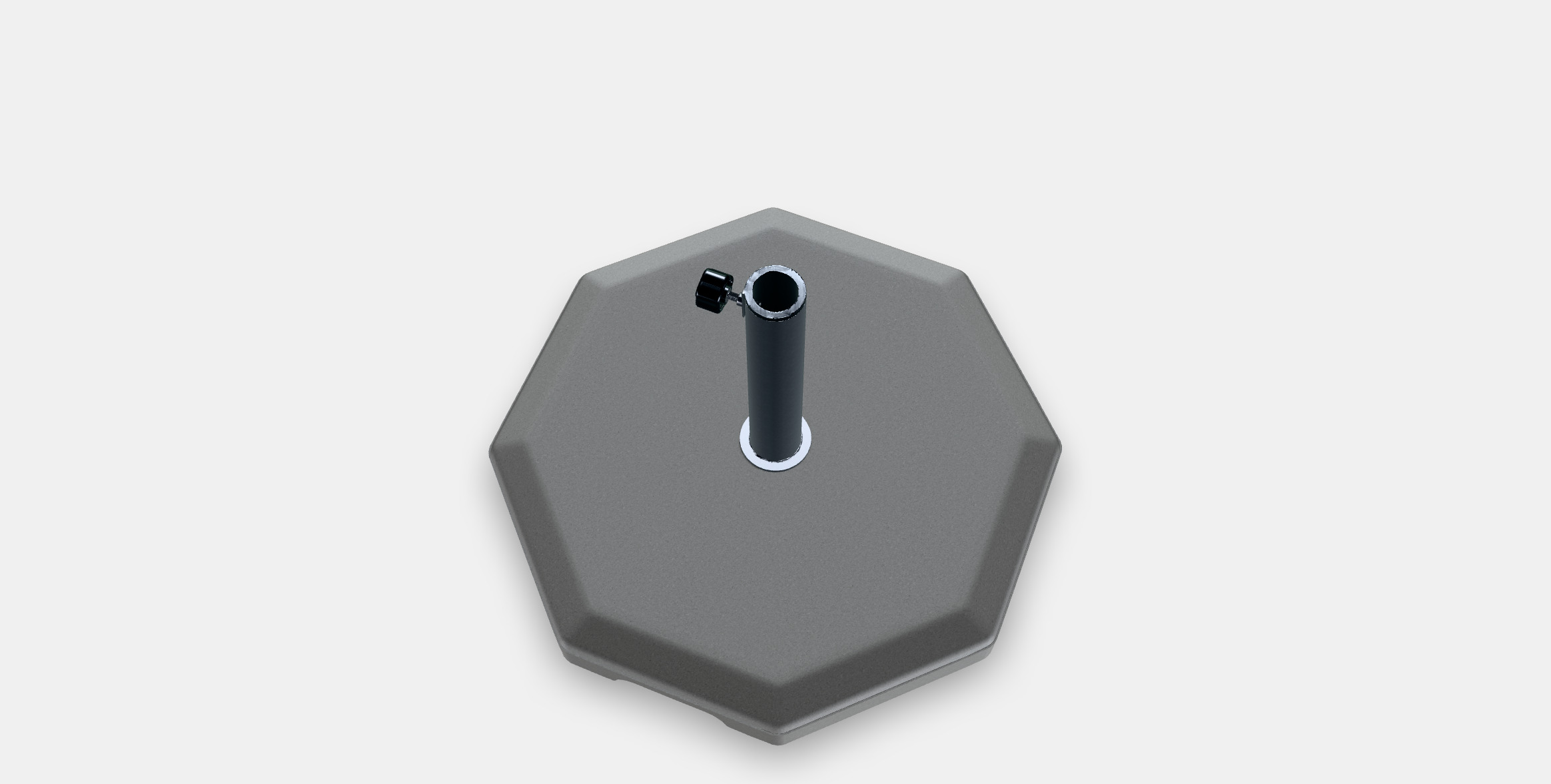 HUVON parasol base 3D model_2