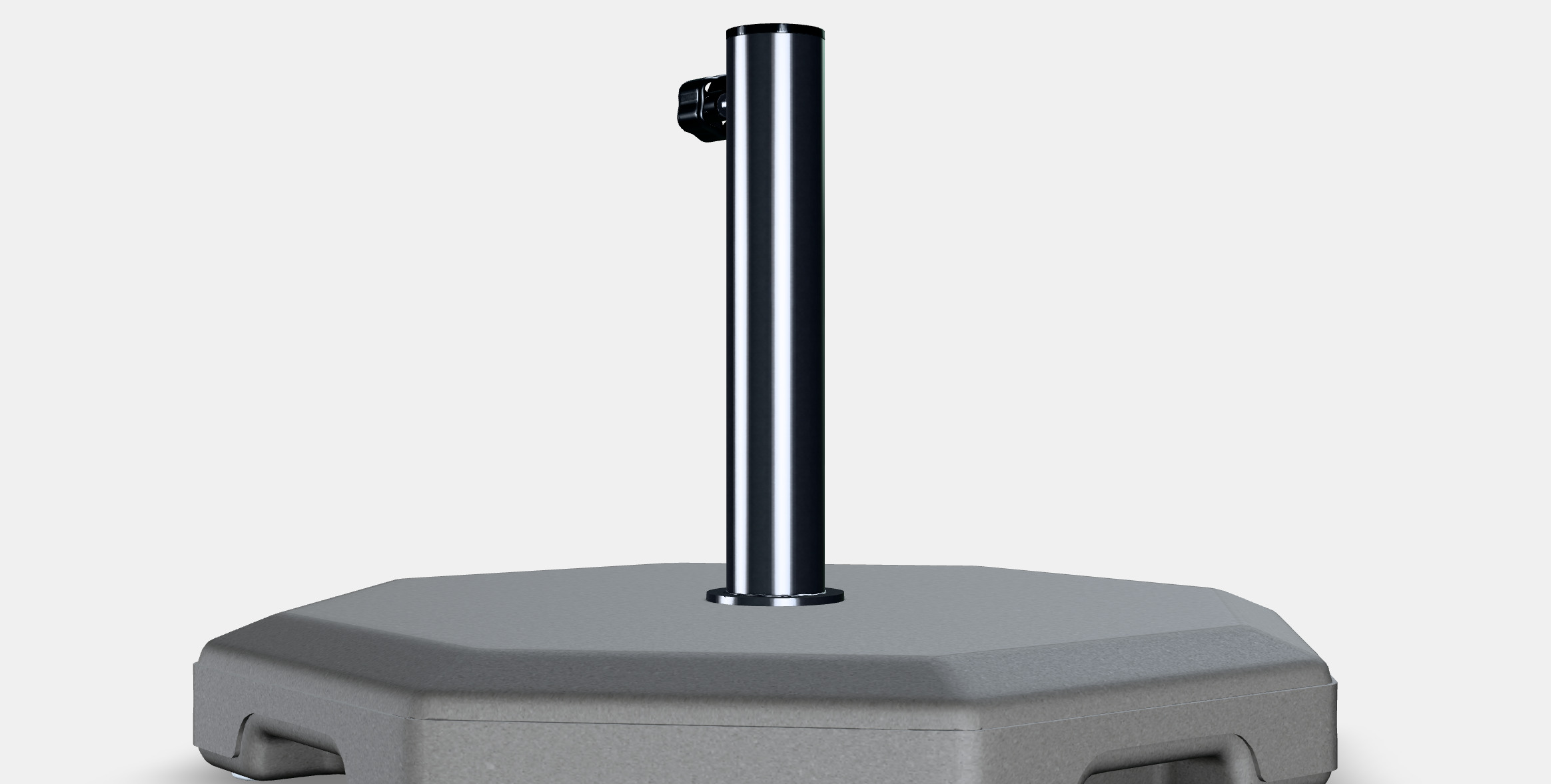 HUVON parasol base 3D model_4