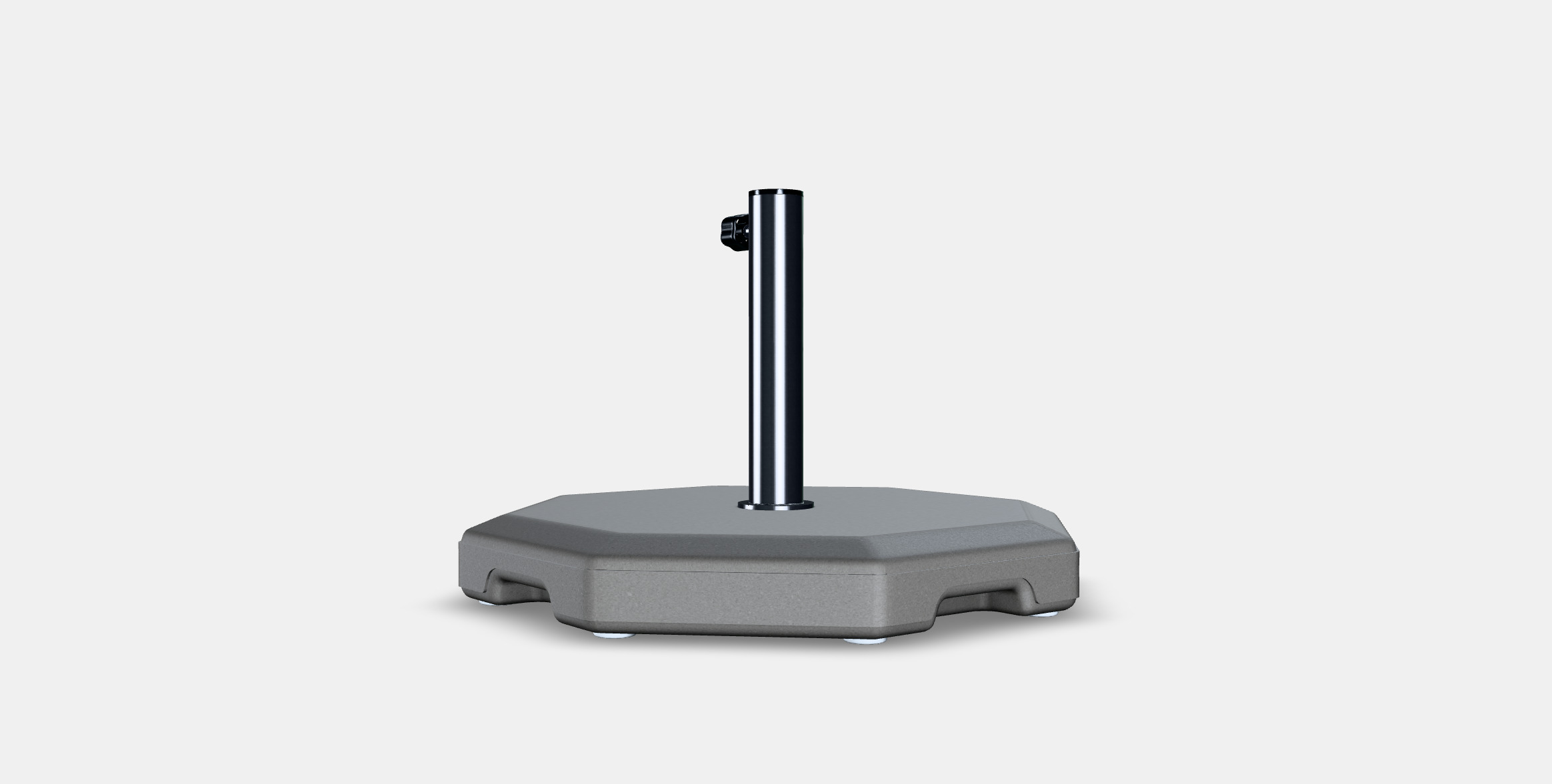 HUVON parasol base 3D model_3