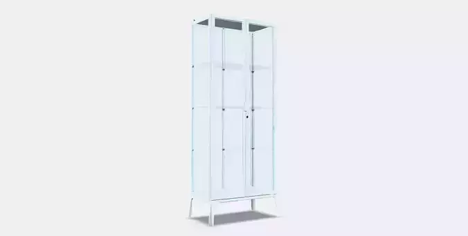 MILSBO Vitrine Low-poly 3D model