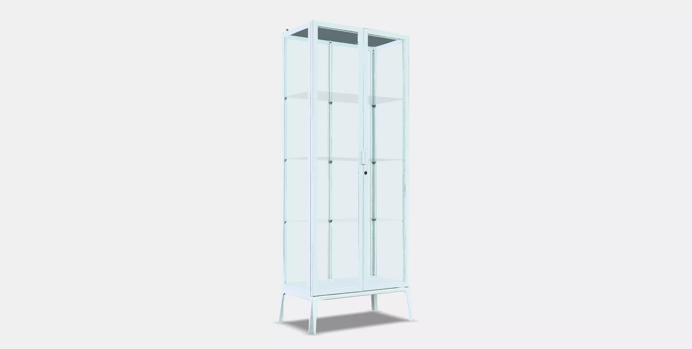 MILSBO Vitrine Low-poly 3D model