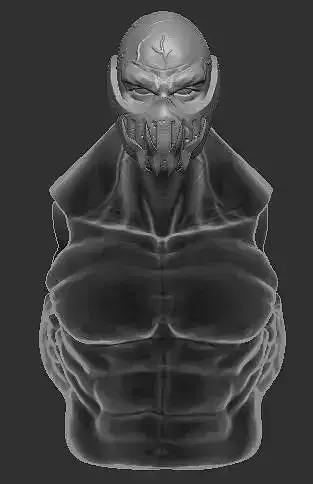 Astaroth Soul Calibur Ogre Head 3D print model