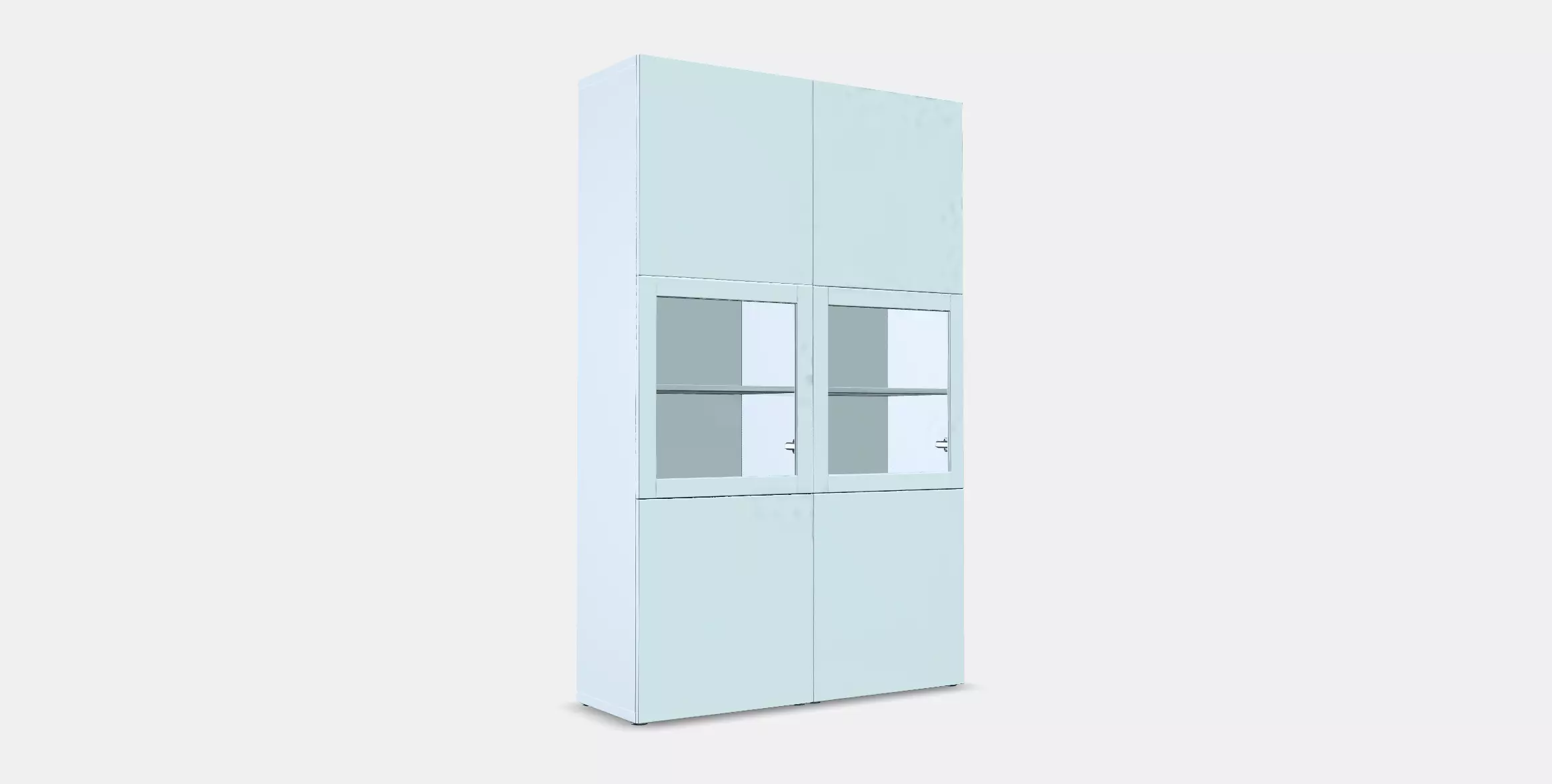 BESTA Display cabinet Low-poly 3D model