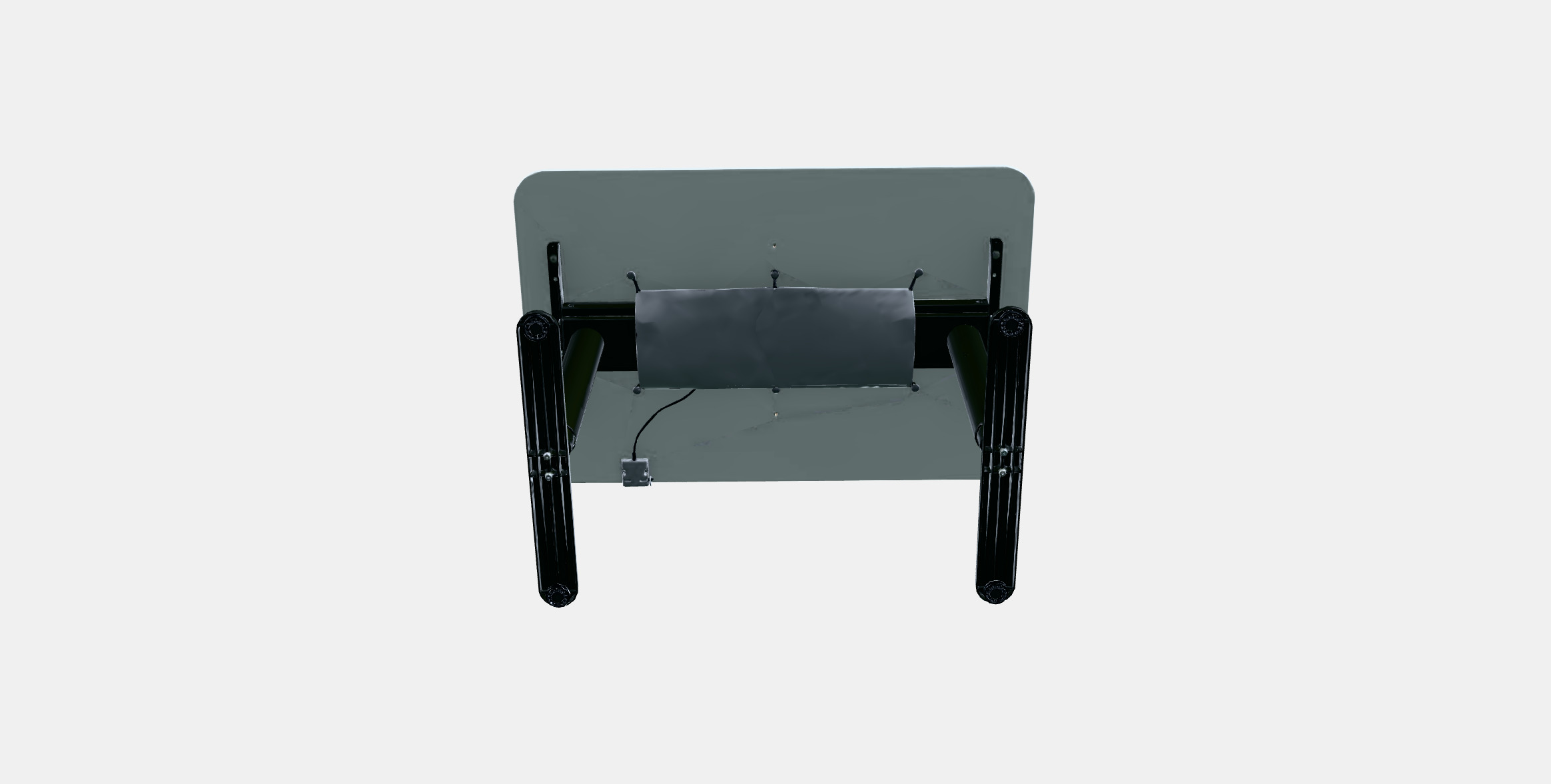BEKANT desk sit-stand 8 Low-poly 3D model_6