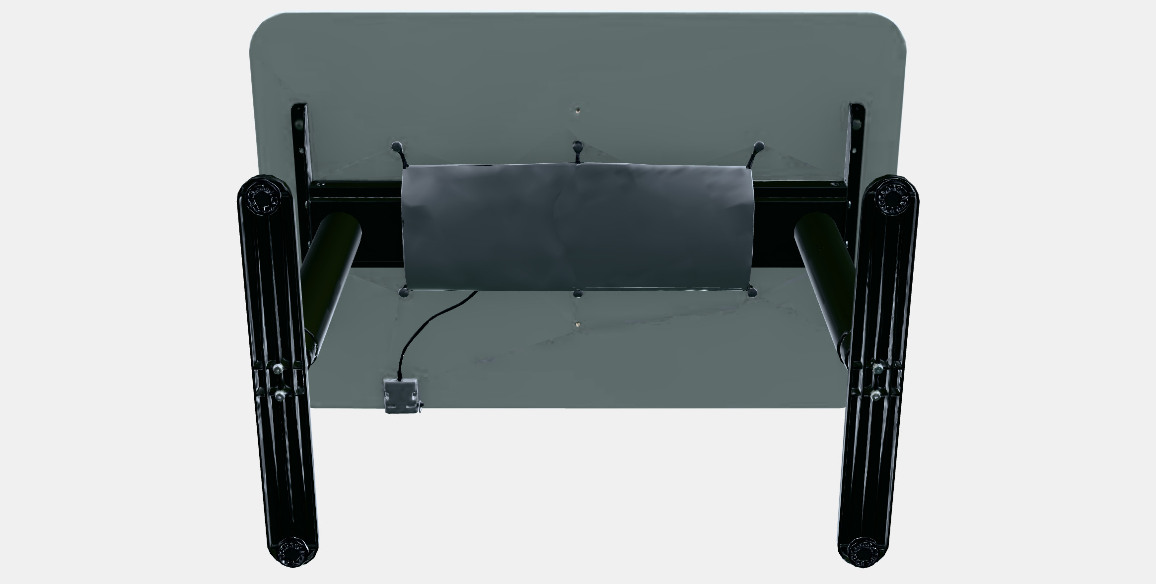 BEKANT desk sit-stand 8 Low-poly 3D model_8