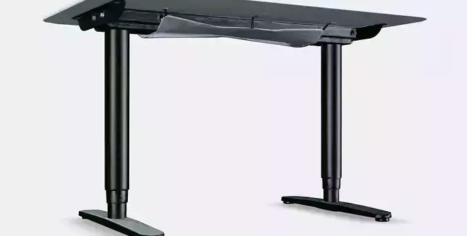 BEKANT desk sit-stand 8