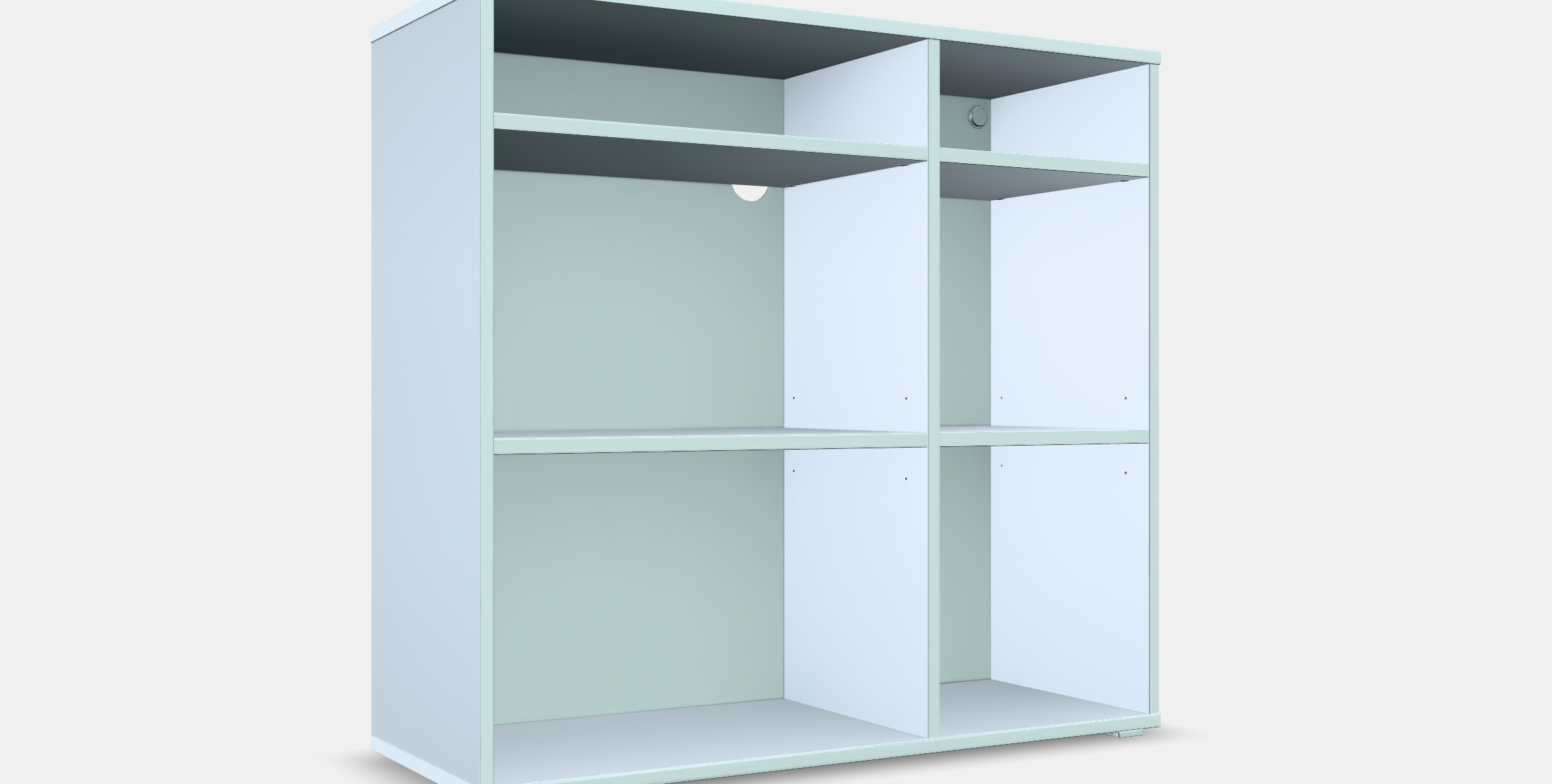 VIHALS shelf  4 shelves 3D model_10