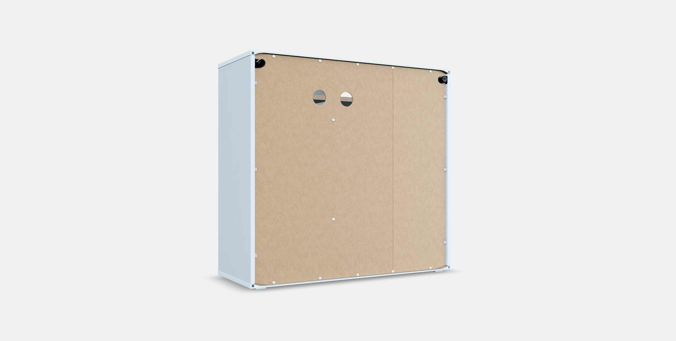 VIHALS shelf  4 shelves 3D model_16