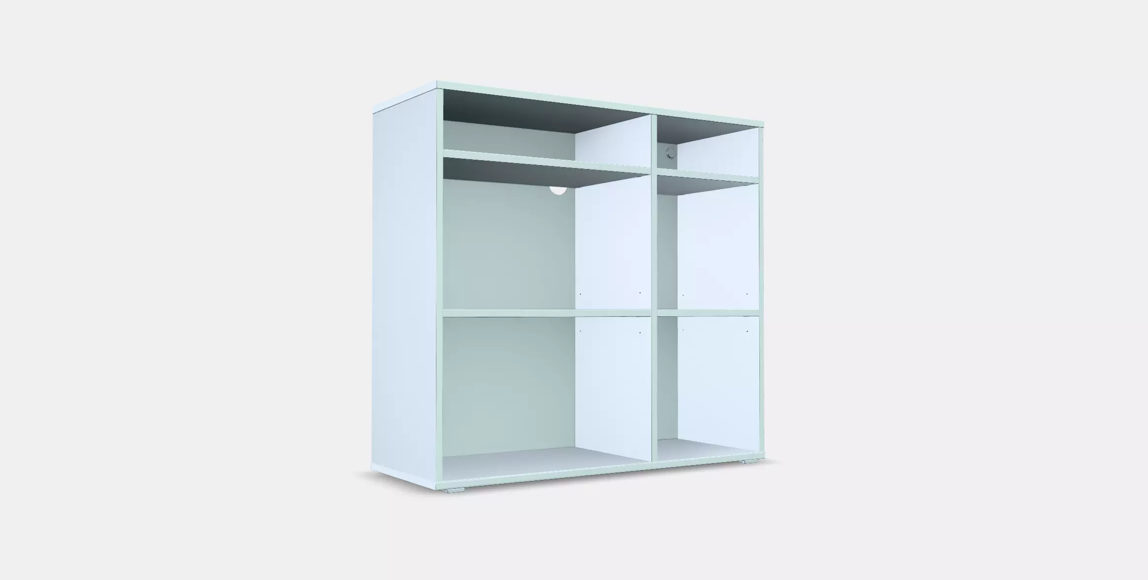 VIHALS shelf  4 shelves 3D model_0