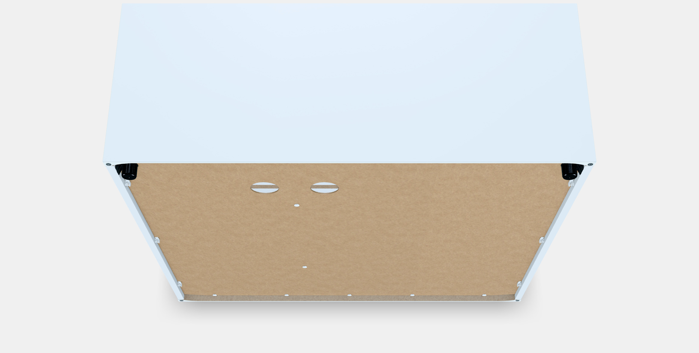 VIHALS shelf  4 shelves 3D model_3