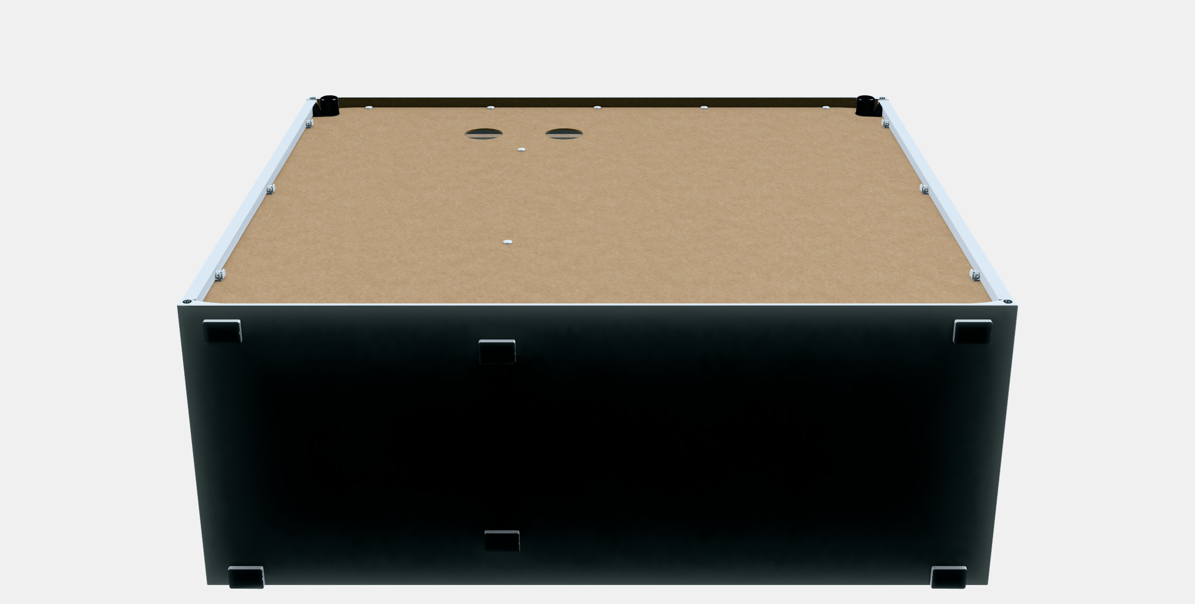 VIHALS shelf  4 shelves 3D model_8