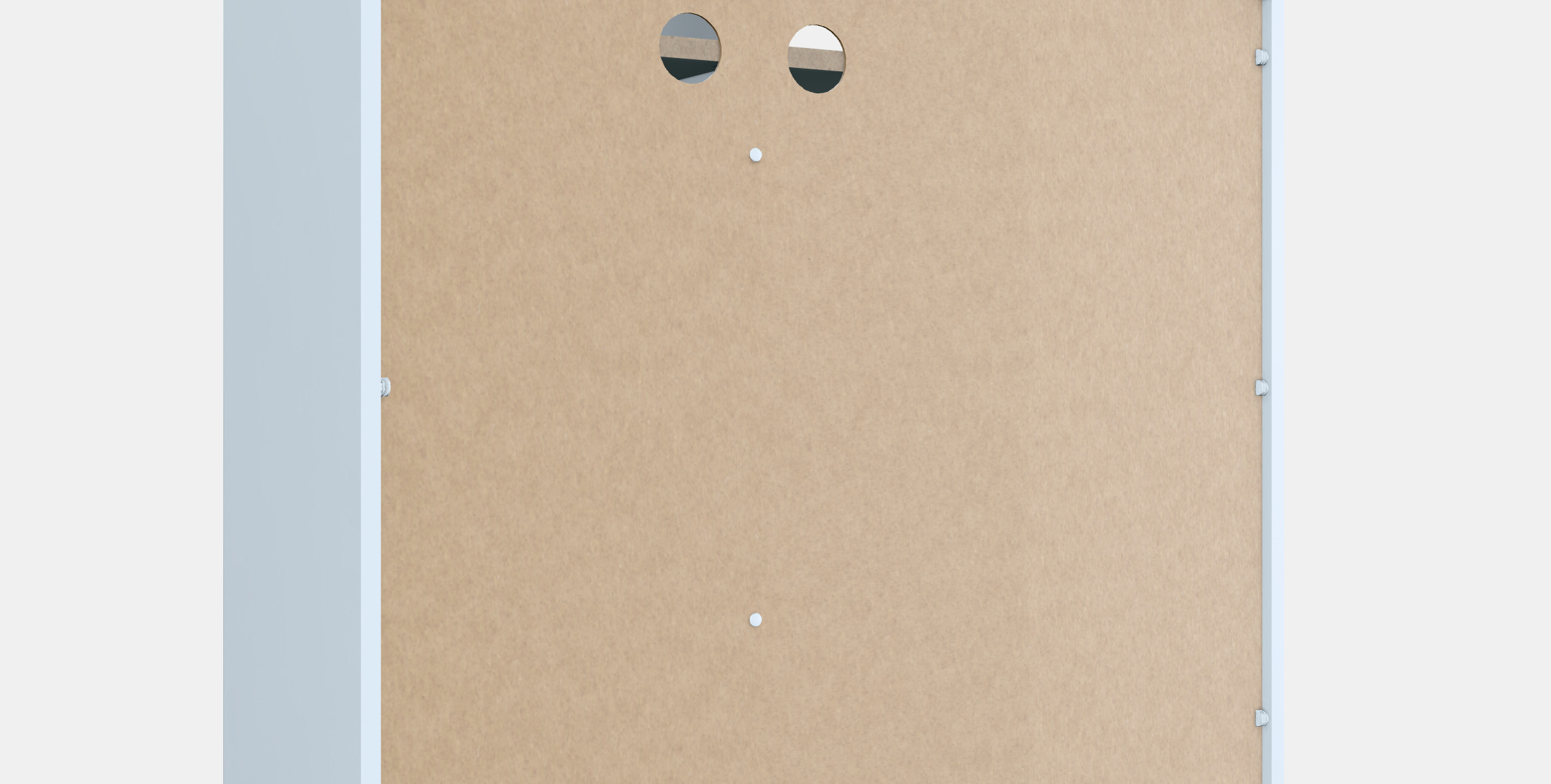 VIHALS shelf  4 shelves 3D model_2