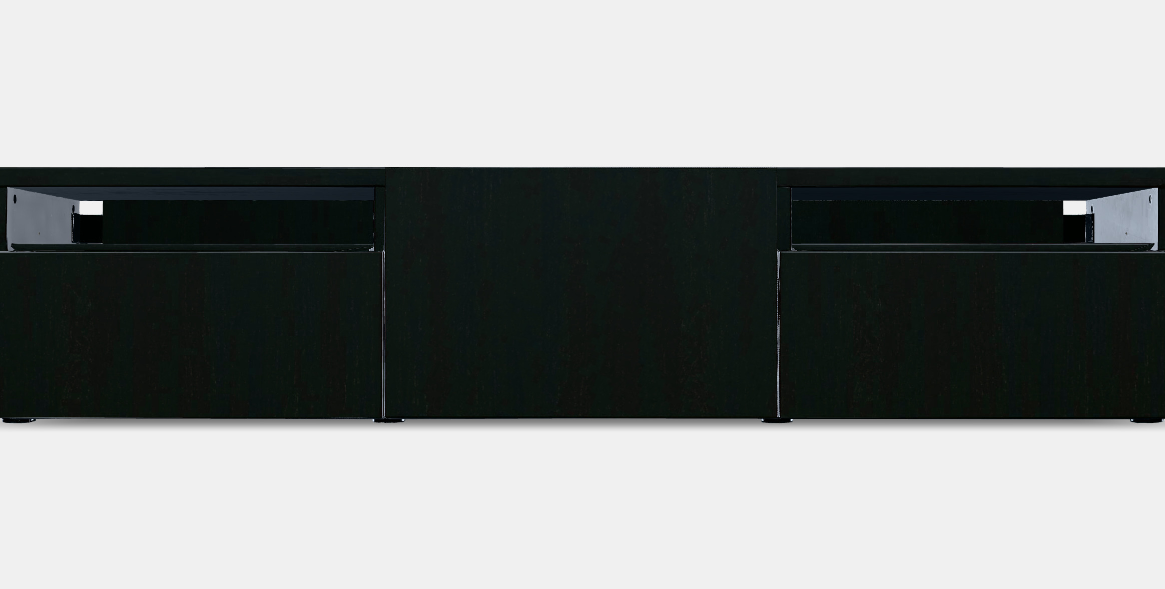 BESTA TV bench 12 Low-poly 3D model_12