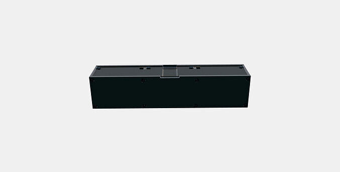 BESTA TV bench 13 3D model 7