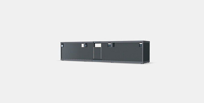 BESTA TV bench 13 3D model 6