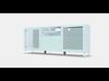 BESTA TV bench with drawers 2 Low-poly 3D model_1