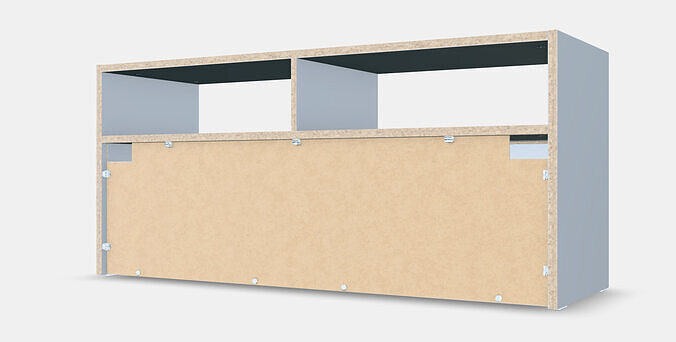 SPIKSMED TV bench 3D model 5