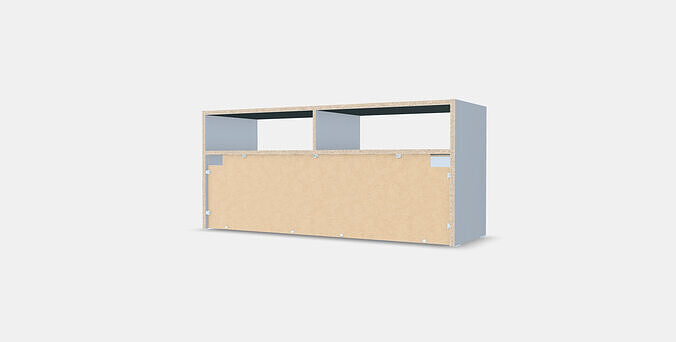 SPIKSMED TV bench 3D model 3