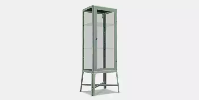 FABRIKOR Glass-door cabinet 3