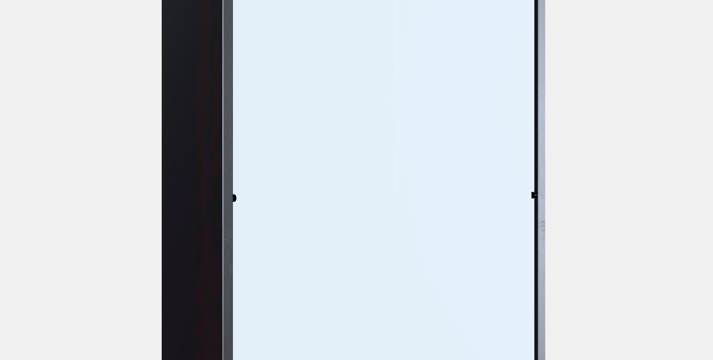 HAVSTA Glass-door cabinet 3 Low-poly 3D model_2