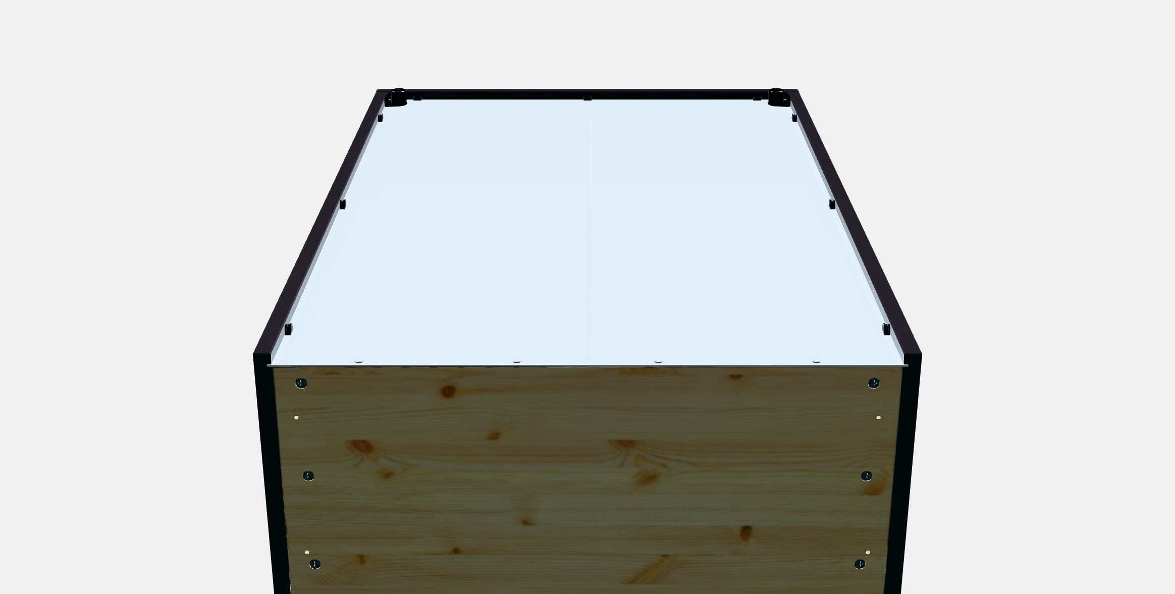 HAVSTA Glass-door cabinet 3 Low-poly 3D model_7