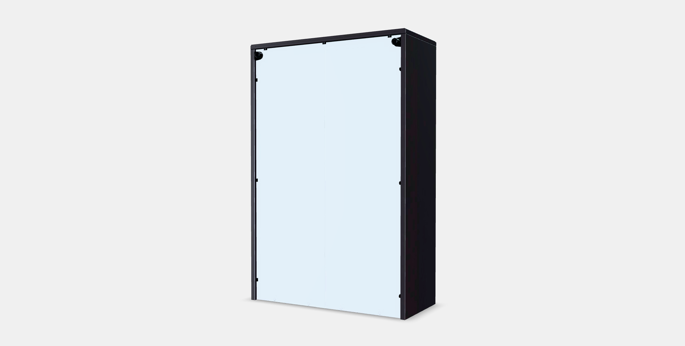 HAVSTA Glass-door cabinet 3 Low-poly 3D model_5