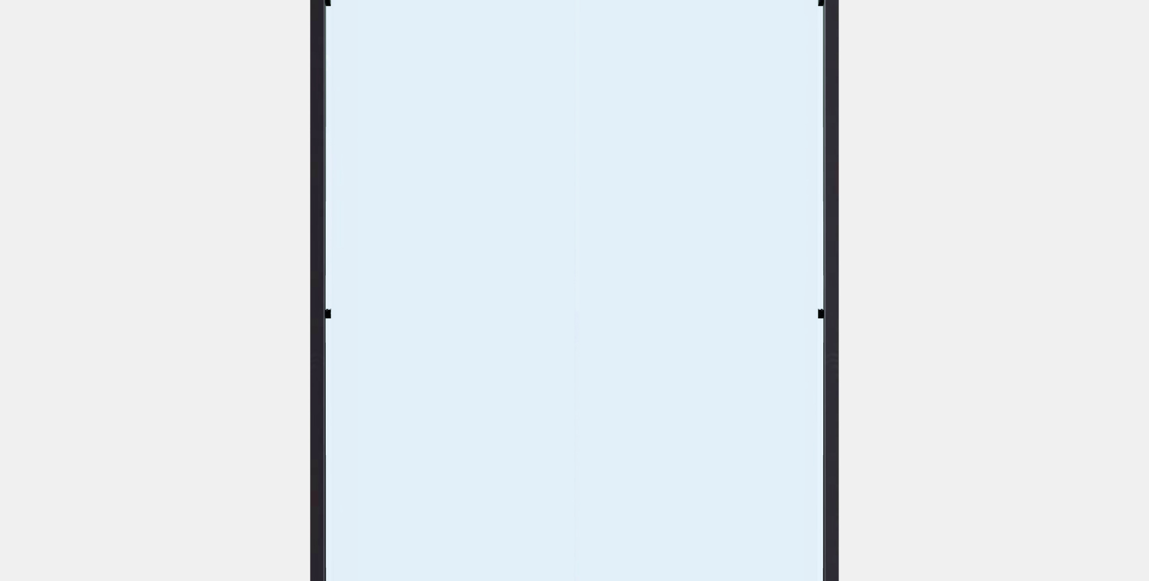 HAVSTA Glass-door cabinet 3 Low-poly 3D model_15