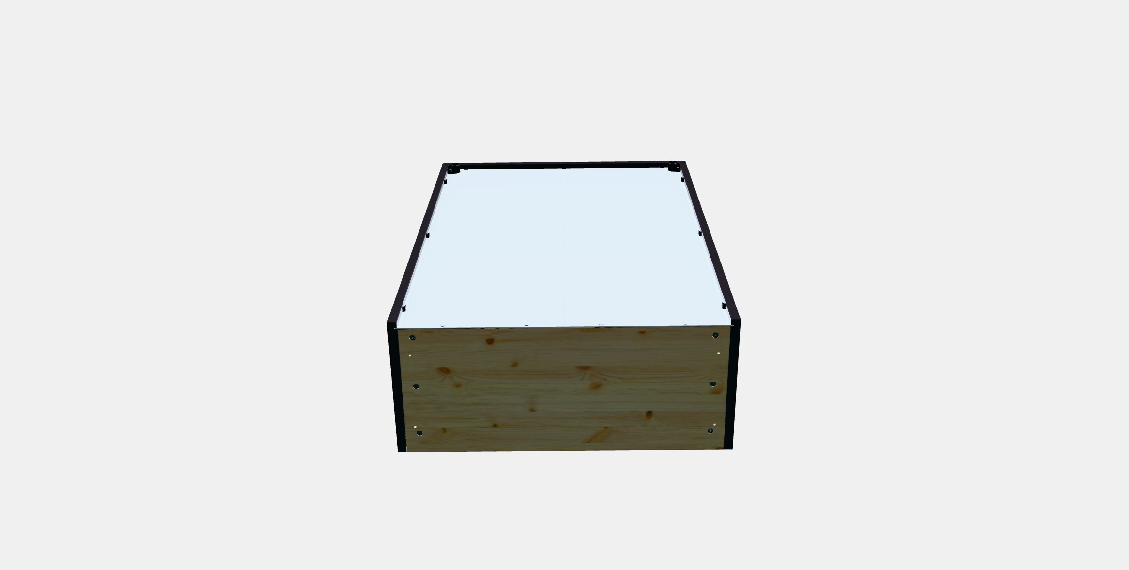 HAVSTA Glass-door cabinet 3 Low-poly 3D model_8