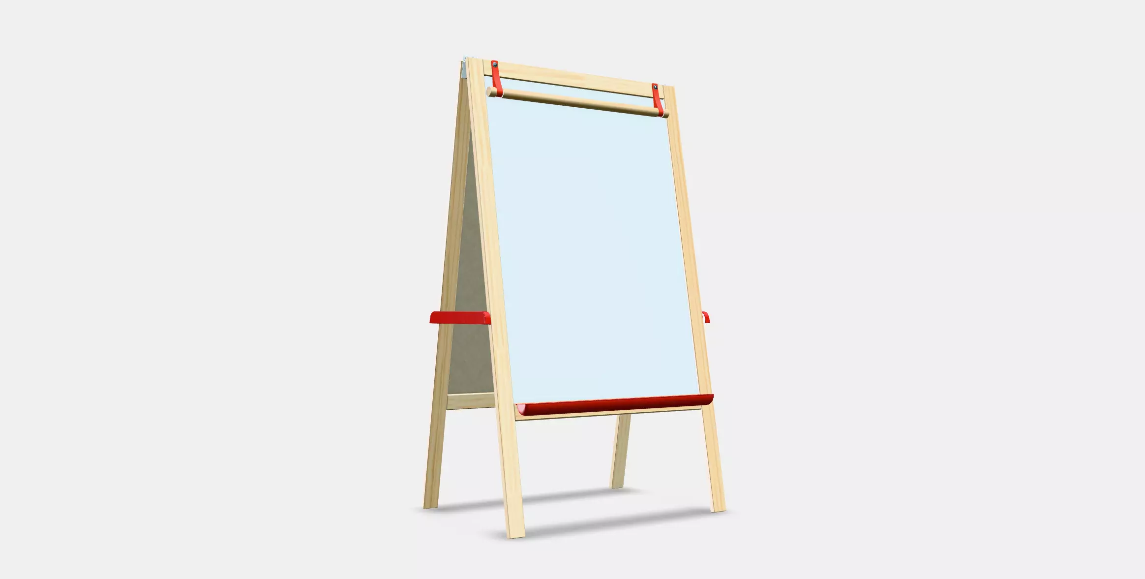 MALA Easel 1 Low-poly 3D model_0