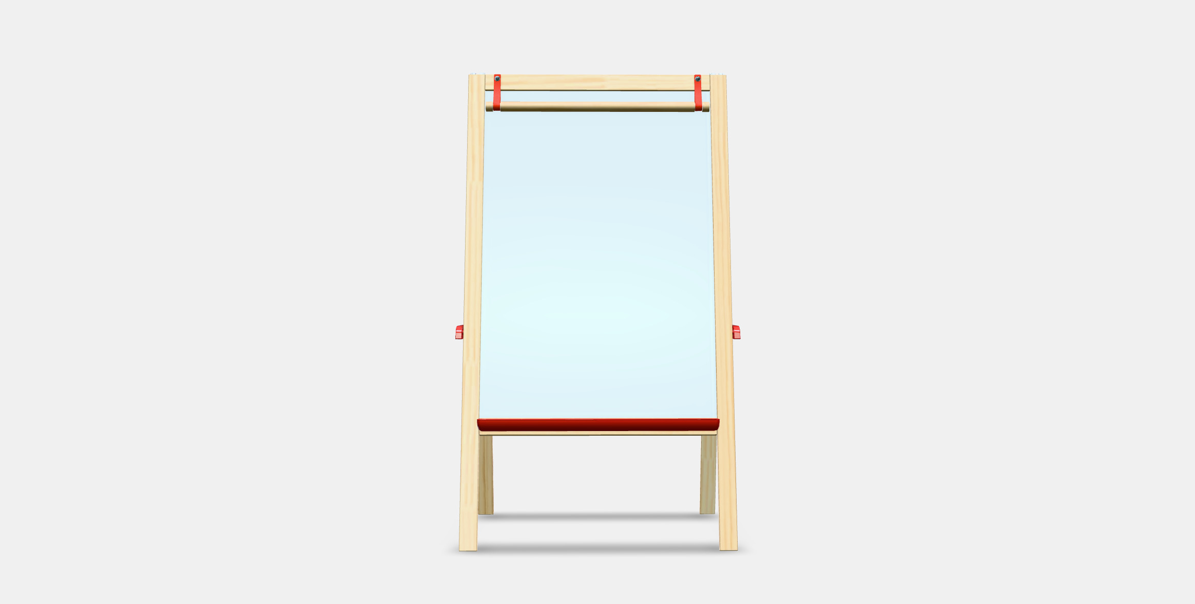 MALA Easel 1 Low-poly 3D model_10