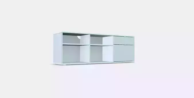 VIHALS TV bench Low-poly 3D model