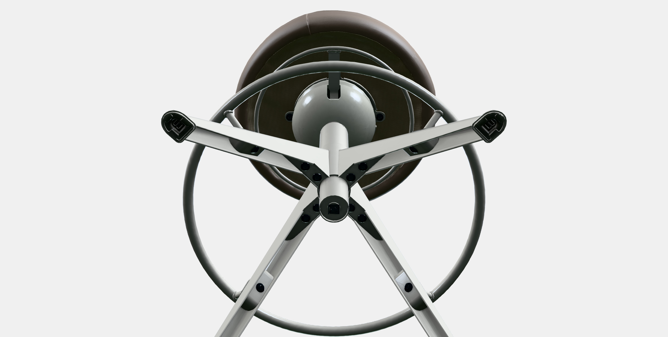 TROLLBERGET Active sitting-standing support 3D model_9